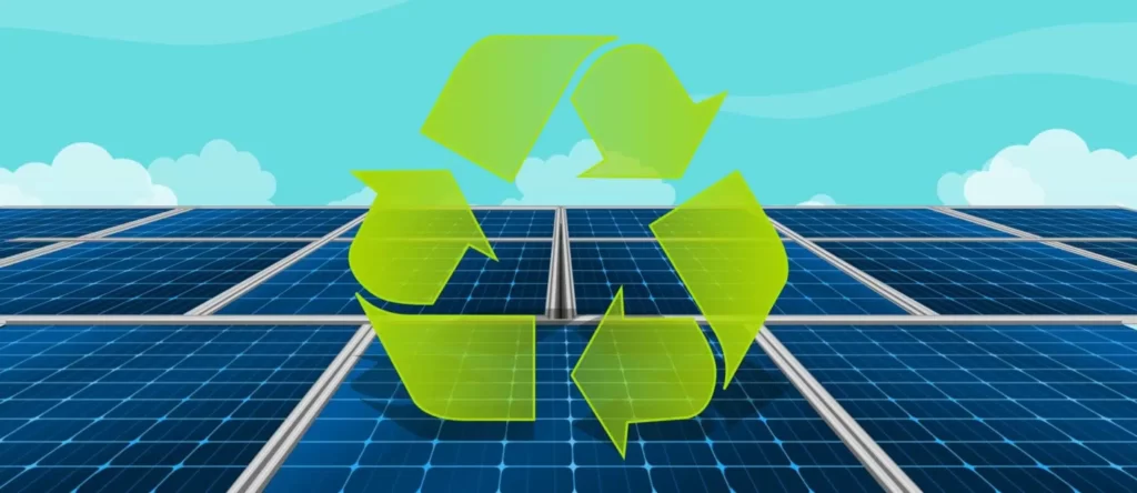 panneaux solaires recyclage