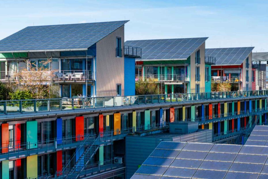 maison durable panneaux solaires