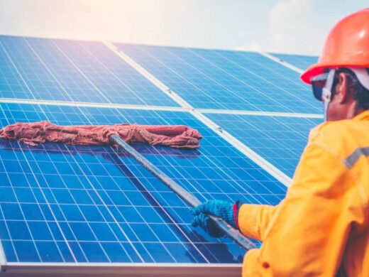 nettoyage panneaux solaires